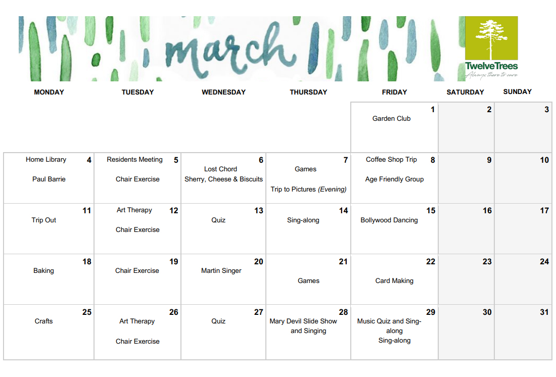 march