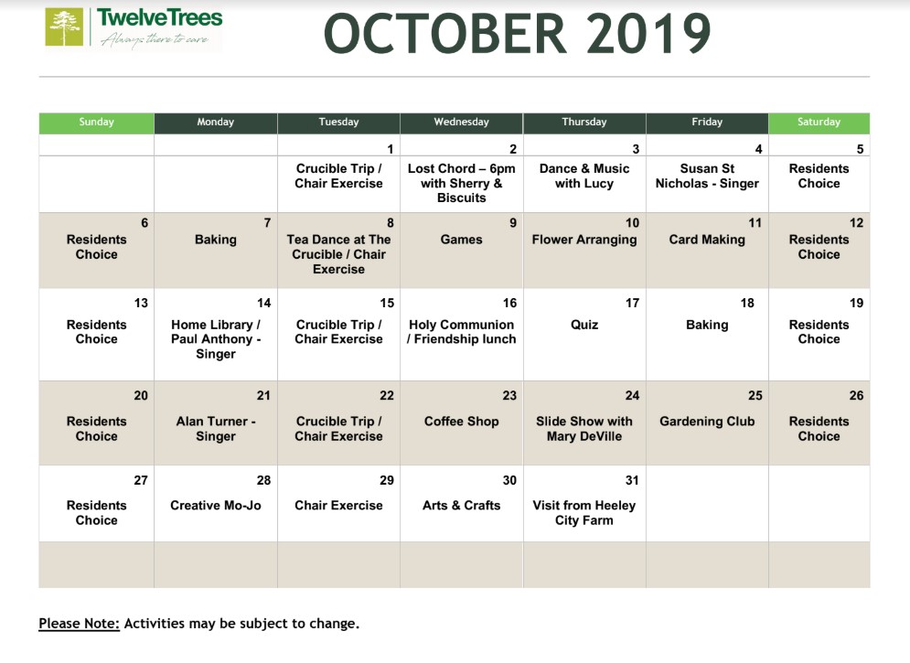 october