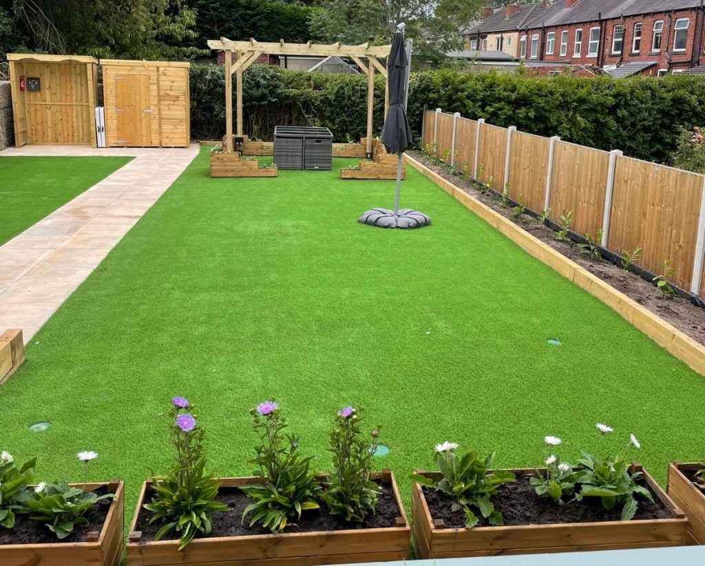 new gardens at Meadowbrook care home