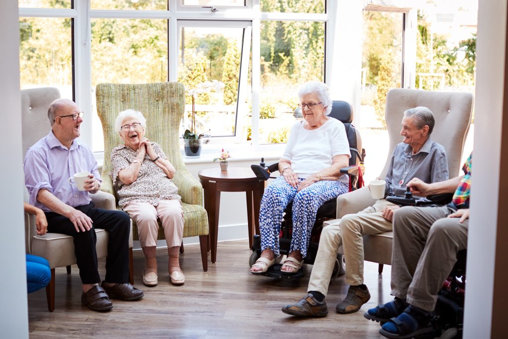 residents at our Sheffield care home
