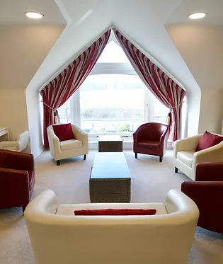 Twelve trees care home lounge