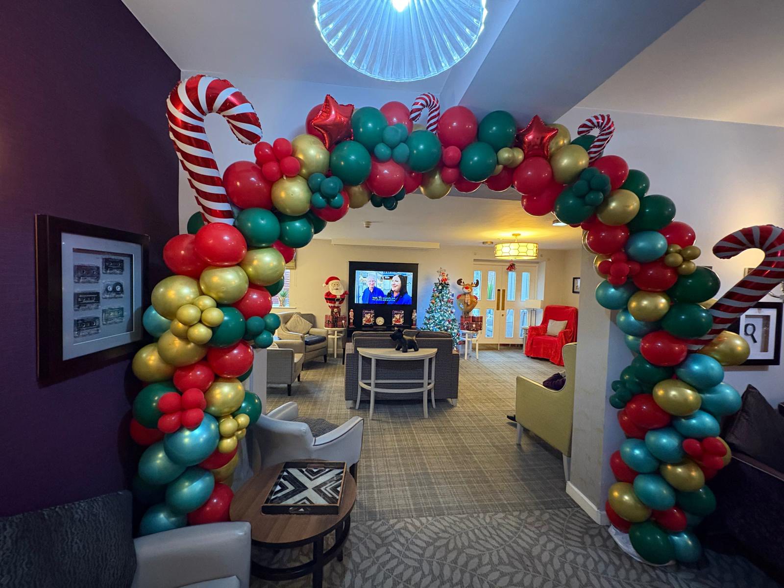 Twelve Trees care home beautifully decorated for Christmas 2025