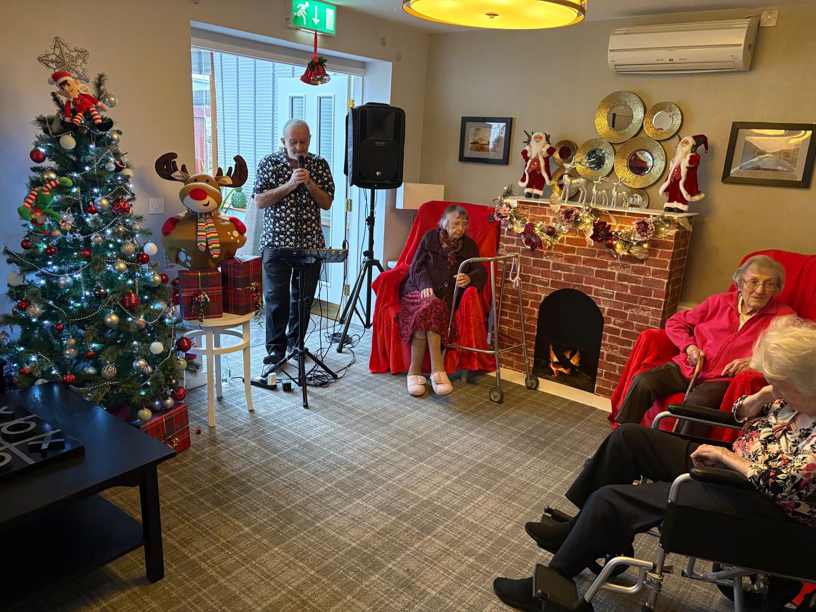 Live entertainment at Twelve Trees Sheffield Christmas celebration