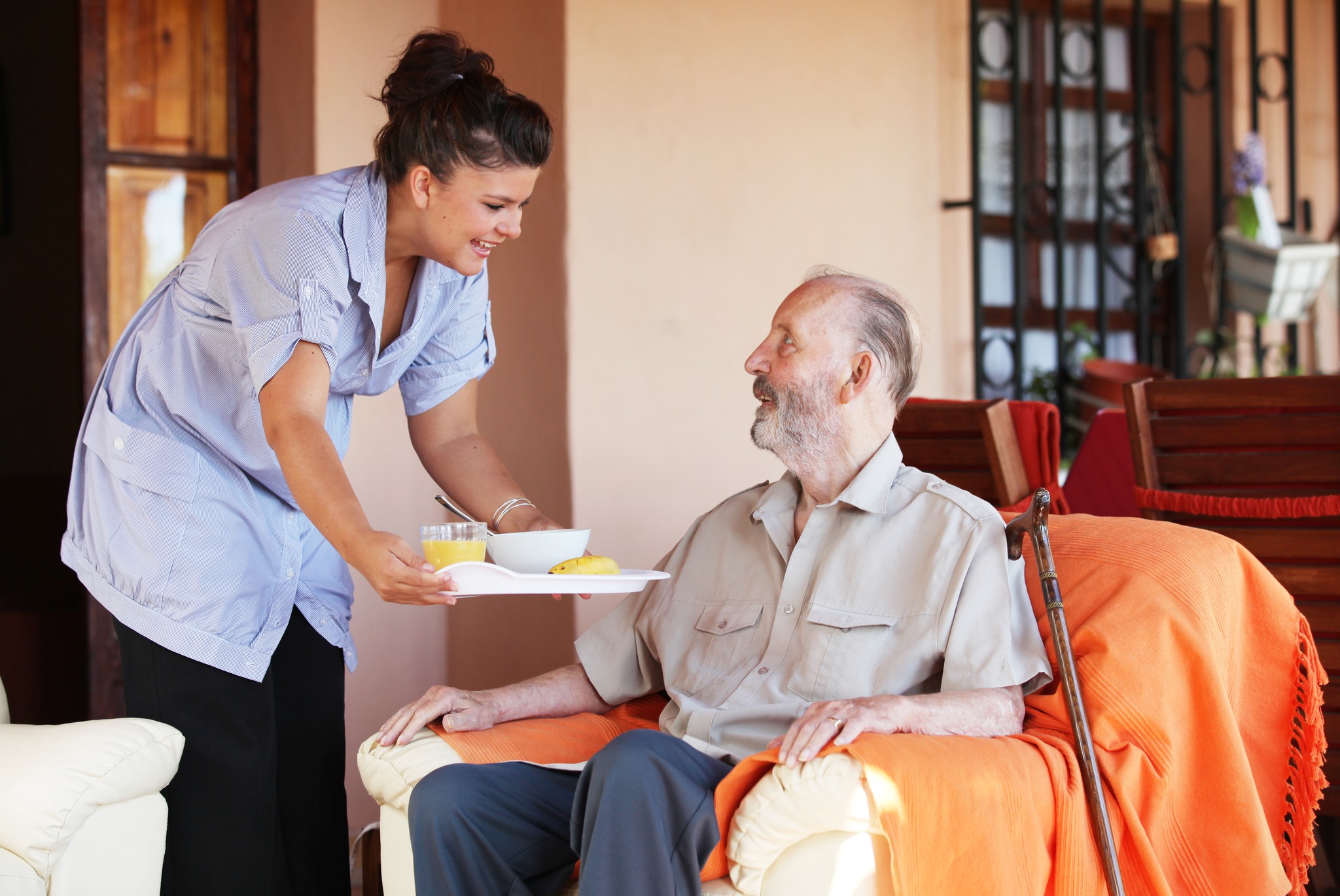 Nutritious home-cooked meals prepared as part of the Twelve Trees visiting home care service in Sheffield