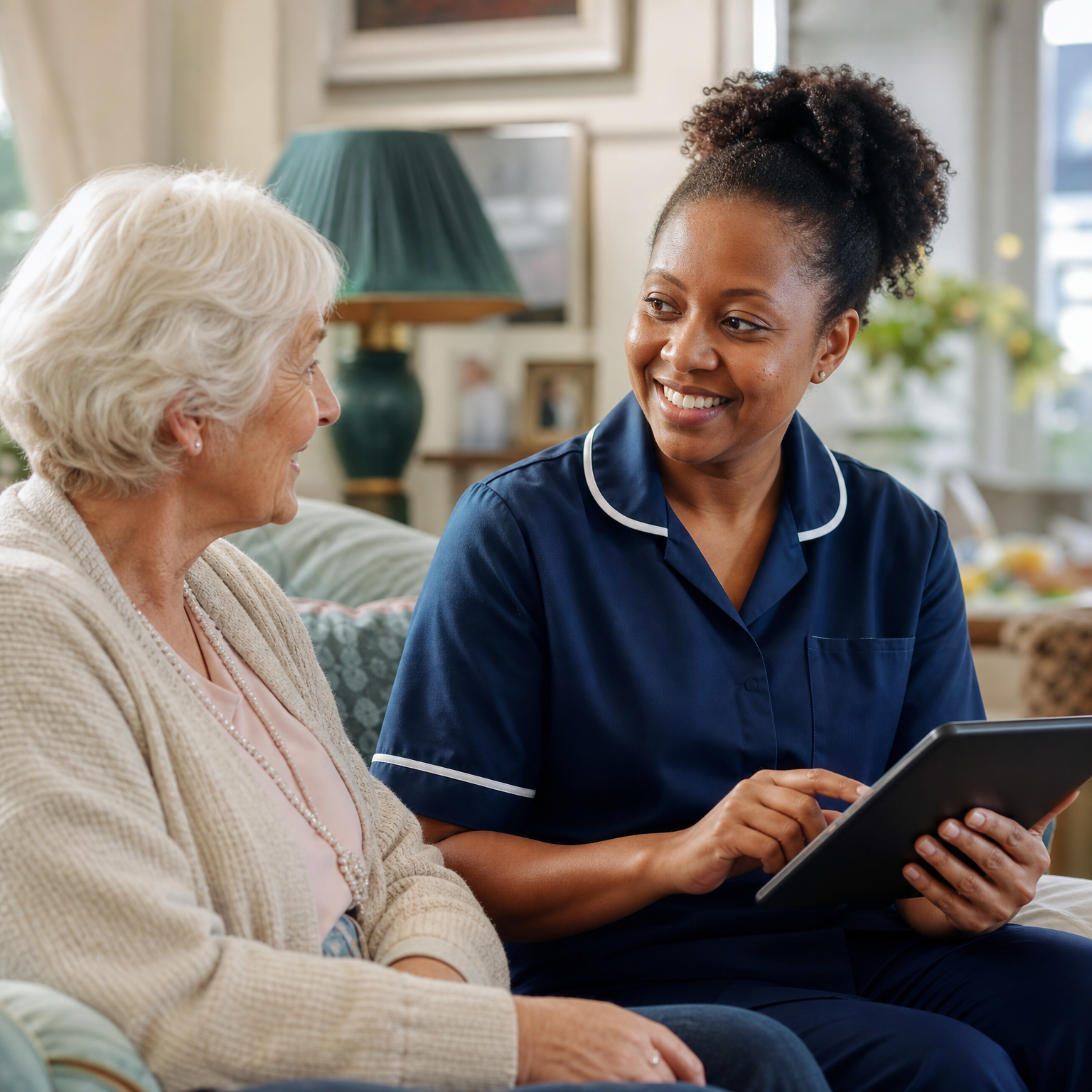 How technology can support better care at home