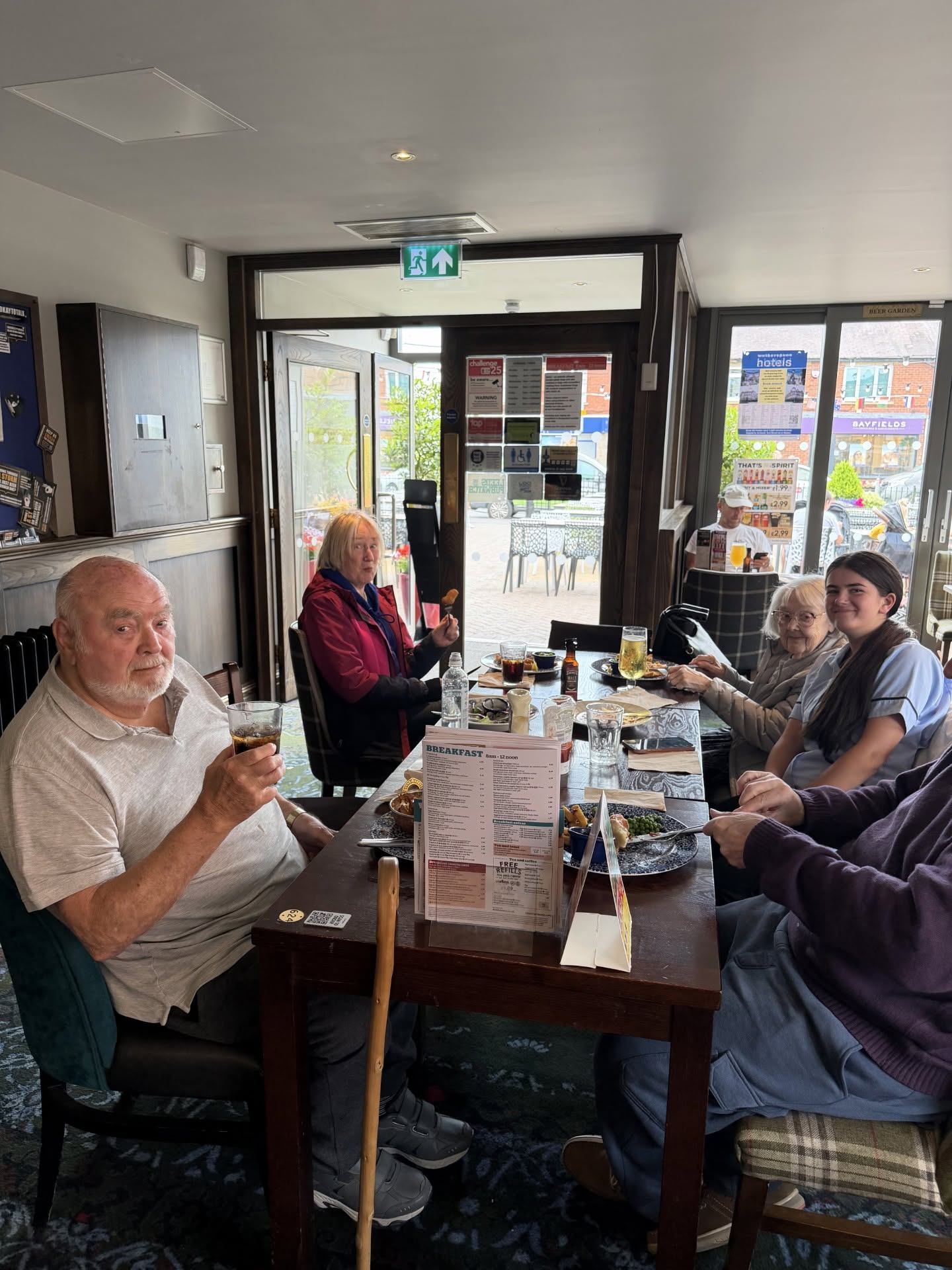 A day out for clients at Twelve Trees Care Meadowbrook Manor care home in Garforth Leeds