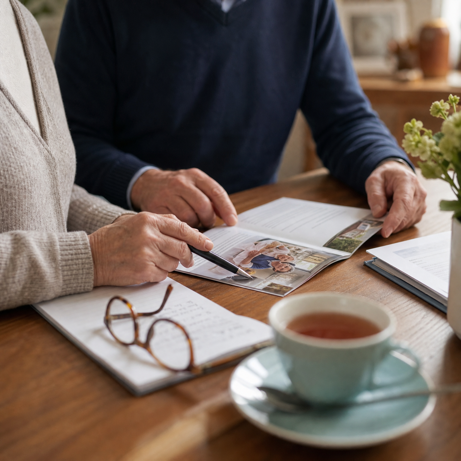 Comparing care options without pressure — a guide to visiting home care, live-in care, respite care, day care and residential care