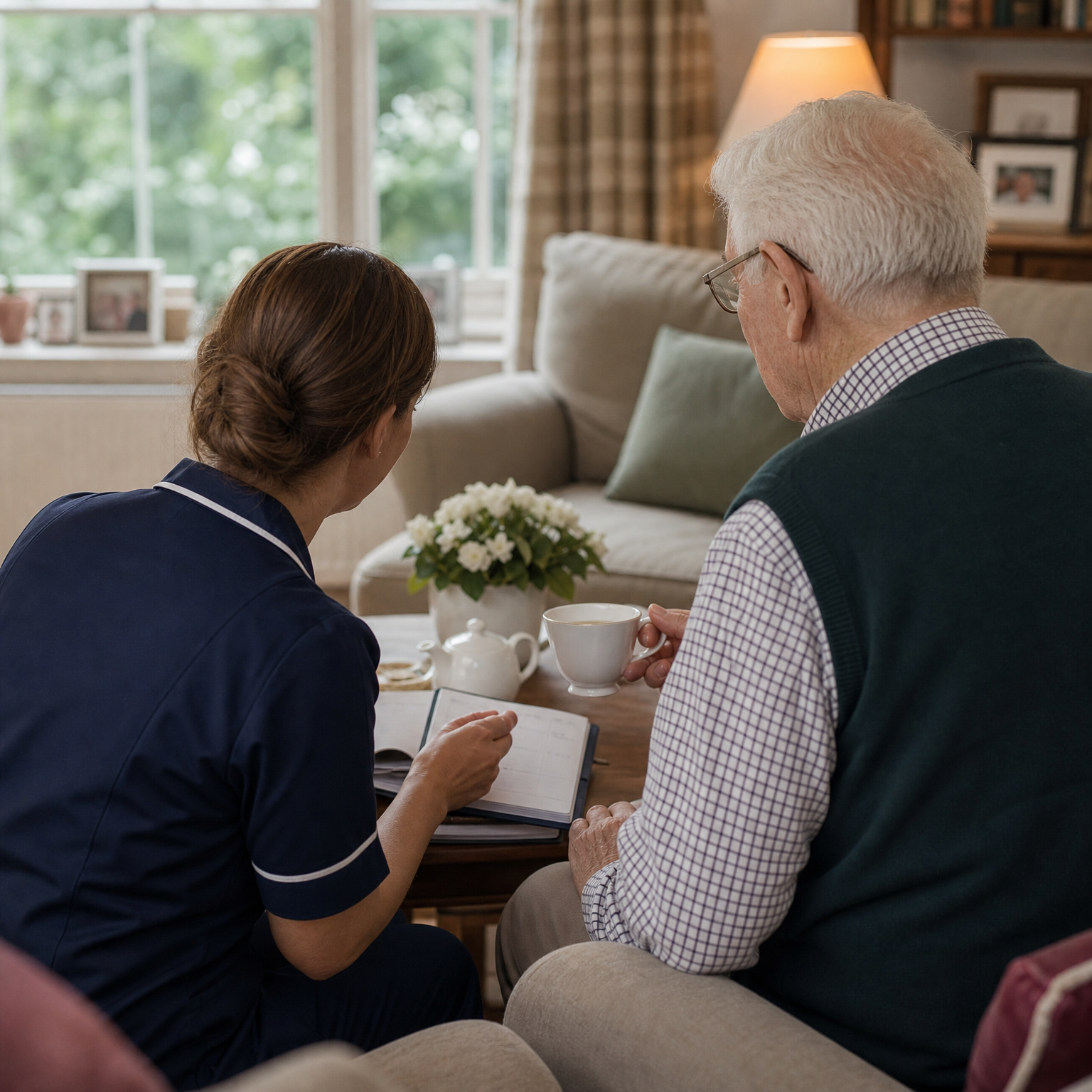 What staying at home with the right support can look like — visiting home care and live-in care in Sheffield and nationwide