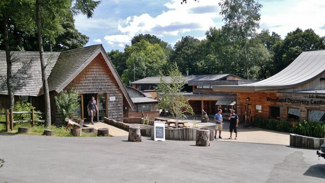 The J G Graves Woodland Discovery Centre in Ecclesall Woods, the starting point for gentle walks for older people in Sheffield